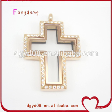 design your own stainless steel cross pendant